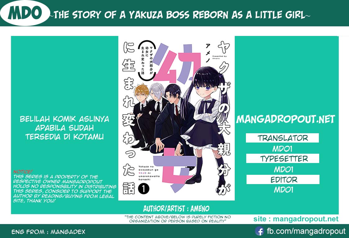 The Story of a Yakuza Boss Reborn as a Little Girl Chapter 07 Bahasa Indonesia